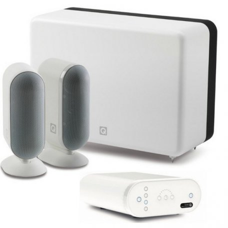 Комплект акустики Q-Acoustics Q-MEDIA 7000 2.1 Audio System White