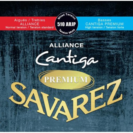 Струны для гитары Savarez 510ARJP  Alliance Cantiga Red/Blue Premium