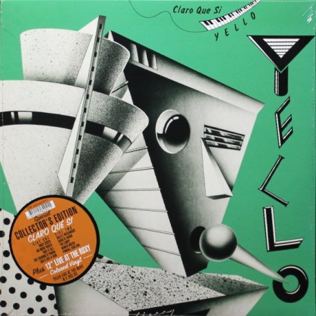 Виниловая пластинка Yello - Claro Que Si / Yello Live At The Roxy N. Y. Dec 83 (Limited Special Edition Clear Vinyl 2LP)