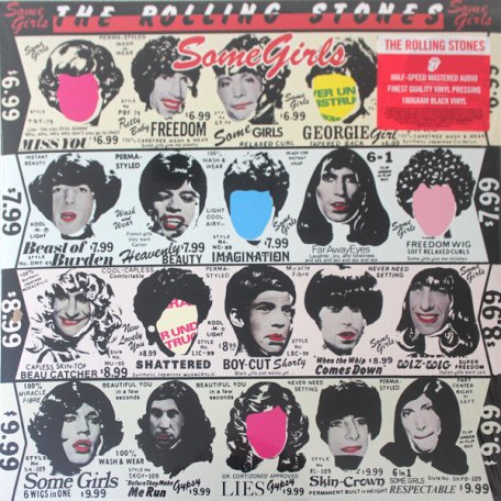 Виниловая пластинка Rolling Stones — SOME GIRLS (HALF SPEED MASTER) (LP)