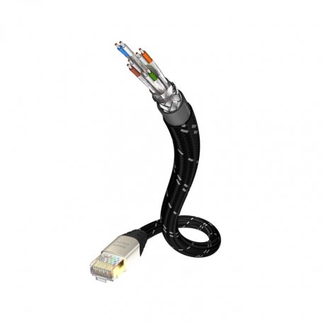 Патч-корд In-Akustik Exzellenz CAT6 Ethernet Cable, 7.5 m, SF-UTP, AWG 24, 006711075