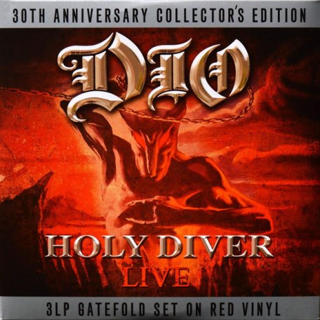 Виниловая пластинка DIO - HOLY DIVER (3LP RED VINYL)