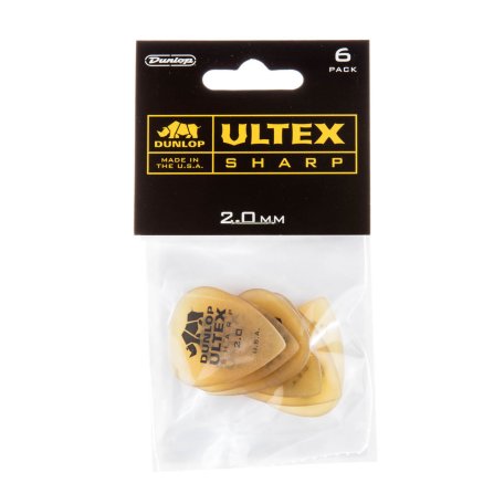 Медиаторы Dunlop 433P200 Ultex Sharp (6 шт)