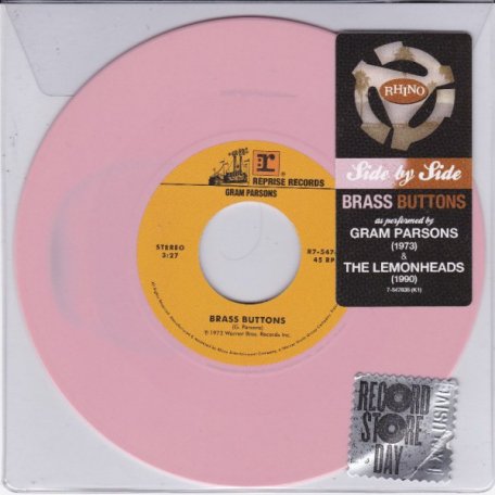 Виниловая пластинка Gram Parsons/ Lemonheads Sxs - Brass Buttons