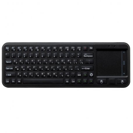 Беспроводная 56 клавишная QWERTY клавиатура + TouchPad Upvel UM-516KB