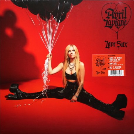 Виниловая пластинка Avril Lavigne - Love Sux (Black Vinyl LP)