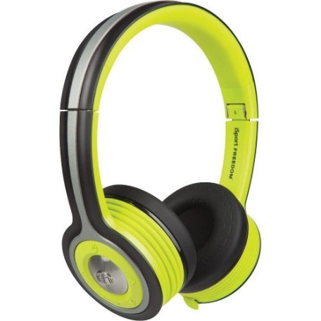 Наушники Monster iSport Freedom Wireless Bluetooth On-Ear Green (128939-00)