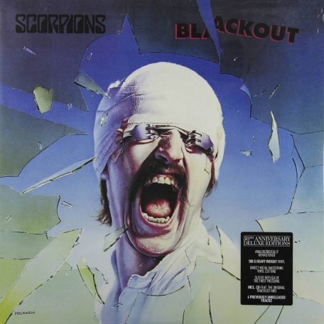 Виниловая пластинка Scorpions BLACKOUT (50TH ANNIVERSARY DELUXE EDITION)