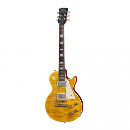 Электрогитара Gibson USA Les Paul Standard 2015 Trans Amber cherry back