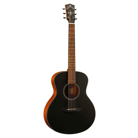 Трансакустическая гитара Kepma ES36E K10 Black Matt