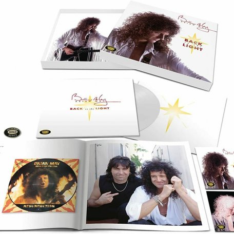 Виниловая пластинка Brian May - Back To The Light (Coloured Vinyl)