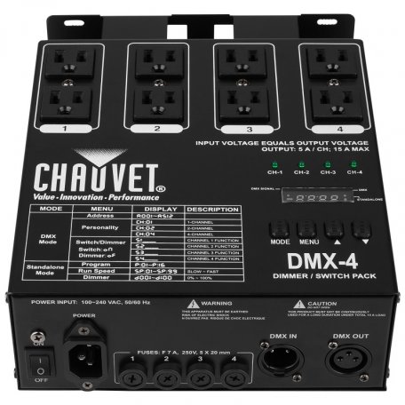 Устройство управления светом Chauvet DMX-4