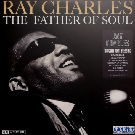 Виниловая пластинка Ray Charles - The Father Of Soul (180 Gram Black Vinyl LP)