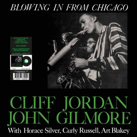 Виниловая пластинка Jordan, Clifford; Gilmore, John - Blowing In From Chicago (Black Vinyl LP)