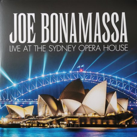 Виниловая пластинка Joe Bonamassa — LIVE AT THE SIDNEY OPERA HOUSE (BLUE VINYL) (2LP)