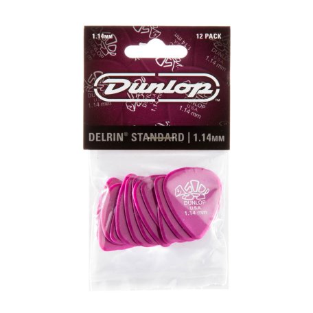 Медиаторы Dunlop 41P114 Delrin 500 (12 шт)
