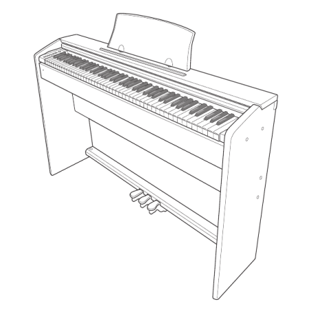 Сборка музыкального инструмента (Пианино) до 50 кг