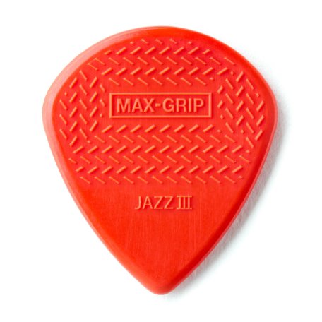 Медиаторы Dunlop 471R3N Max-Grip Jazz III Nylon (24 шт)