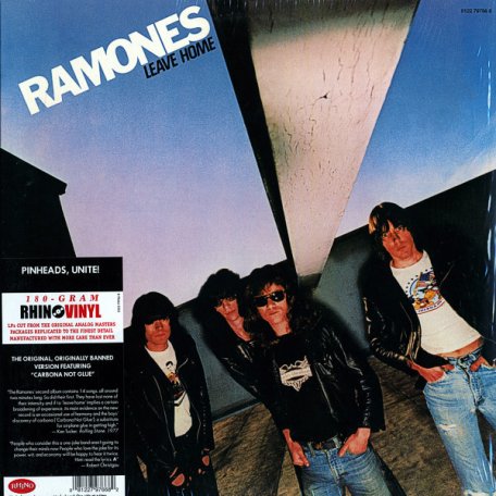 Виниловая пластинка Ramones LEAVE HOME (180 Gram)