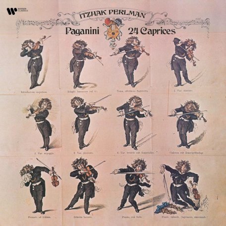 Виниловая пластинка Itzhak Perlman — PAGANINI: 24 CAPRICES (180 gr. black vinyl, no download code)