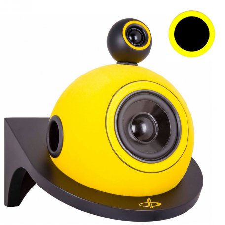 Настенная акустика Deluxe Acoustics Sound Lamps DAL-250 yellow-black