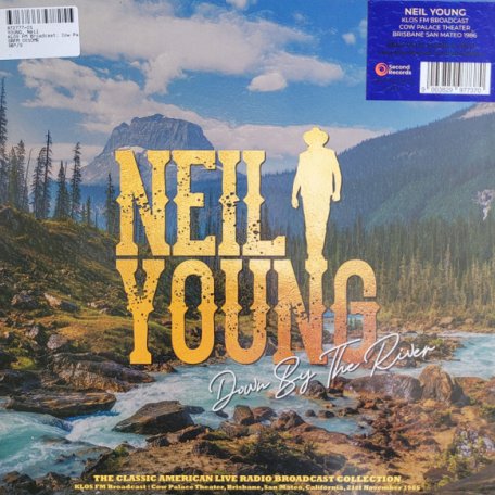 Виниловая пластинка YOUNG NEIL - DOWN BY THE RIVER - COW PALACE THEATER 1986 (BLUE MARBLE VINYL) (LP)