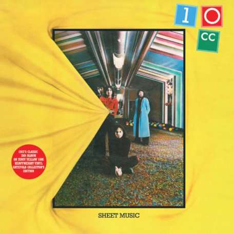 Виниловая пластинка 10cc SHEET MUSIC (180 Gram/Yellow vinyl/W330)