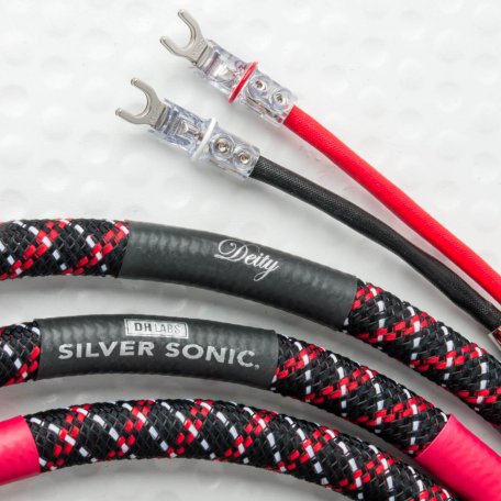 Акустический кабель DH Labs Deity speaker cable single wire(2x2), spade 2,5m