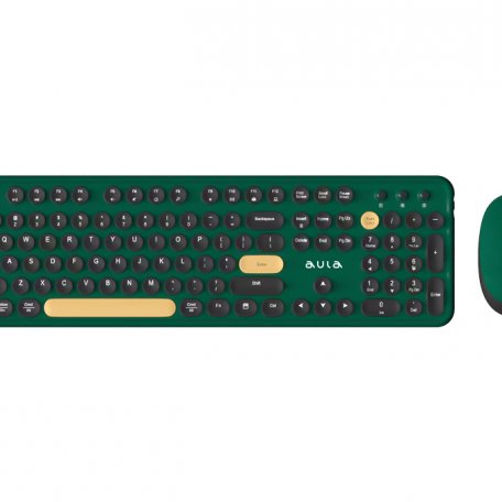 Клавиатура и мышь AULA AC306 Dark Green-Black