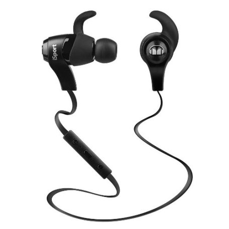 Наушники Monster iSport Bluetooth Wireless In-Ear Headphones Black (128660-00)