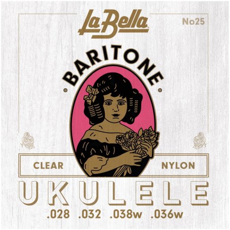 Струны для баритон укулеле La Bella Ukulele 25