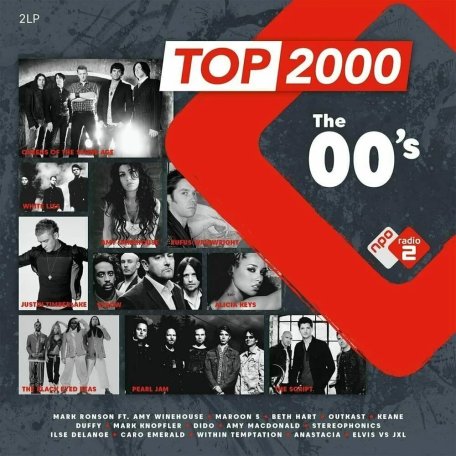 Виниловая пластинка VARIOUS ARTISTS - TOP 2000 - THE 00S (Black Vinyl 2LP)