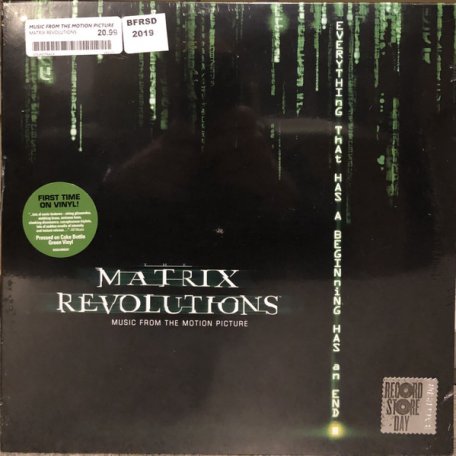 Виниловая пластинка WM VARIOUS ARTISTS, THE MATRIX REVOLUTIONS (MUSIC FROM THE MOTION PICTURE) (Limited Coke Bottle Clear Vinyl)