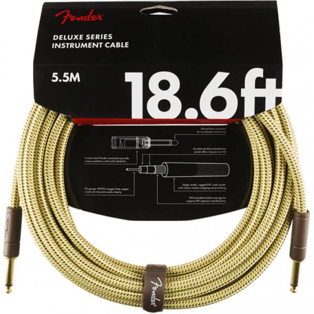Инструментальный кабель FENDER DELUXE 18.6 INST CBL TWD