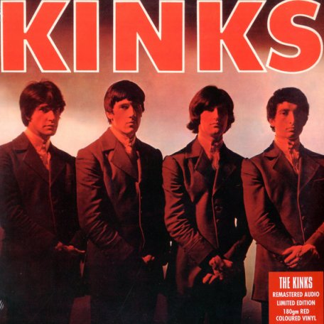 Виниловая пластинка The Kinks KINKS (180 Gram/Solid red vinyl)
