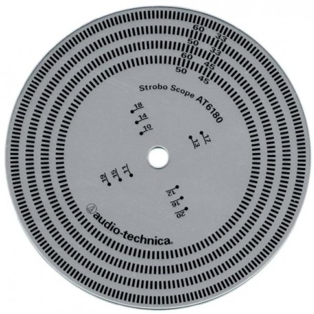 Стробоскопический диск Audio Technica AT6180a