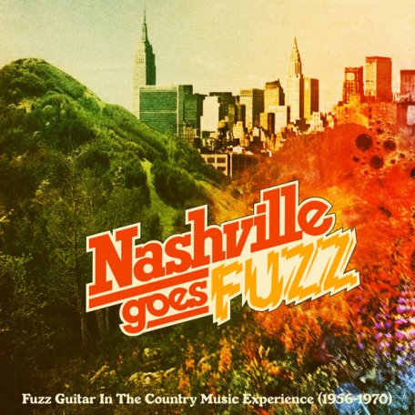 Виниловая пластинка Various Artists - Nashville Goes Fuzz (RSD2024, Neon Orange or Black Vinyl (Randomly Inserted) LP)