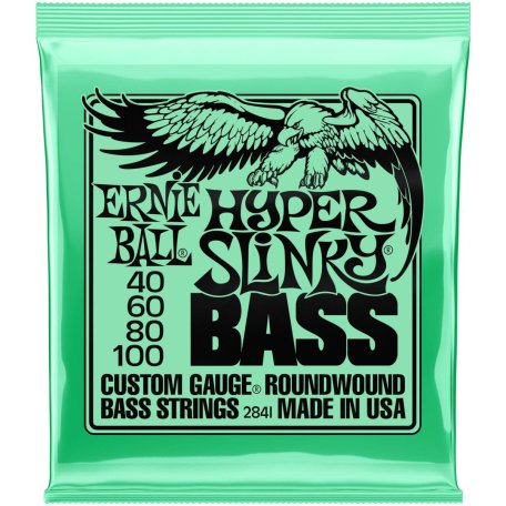 Струны для бас-гитары Ernie Ball 2841 Nickel Wound Slinky Hyper