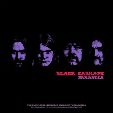 Виниловая пластинка Black Sabbath - Paranoia (BBC Sunday Show: Broadcasting House London 26th April 1970) (Limited Edition 180 Gram Coloured Vinyl LP)