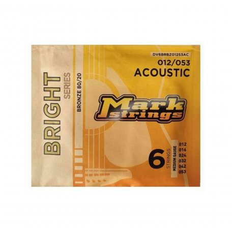 Струны для гитары Mark Bass Bright Series DV6BRBZ01253AC