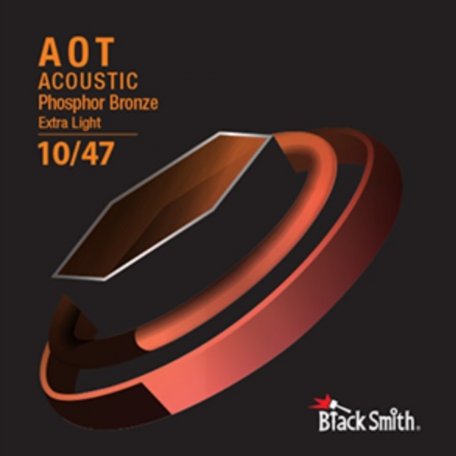 Струны для акустической гитары BlackSmith AOT Acoustic Phosphor Bronze Extra Light 10/47