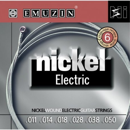 Струны для электрогитары Emuzin Nickel Electric 6n 11-50