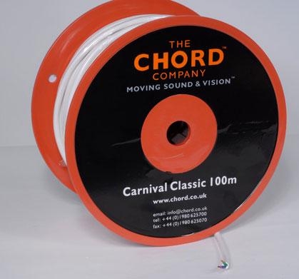 Акустический кабель Chord Carnival Classic-MC (Spool)