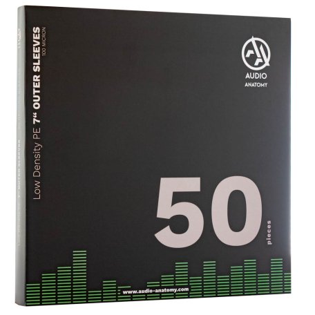 Внешние конверты Audio Anatomy 50 X LOW DENSITY PE 7 OUTER SLEEVES - 100 MICRON