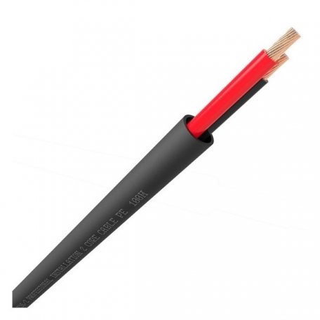 Акустический кабель QED PE 16/2 UV BLACK м/кат (QE4155)