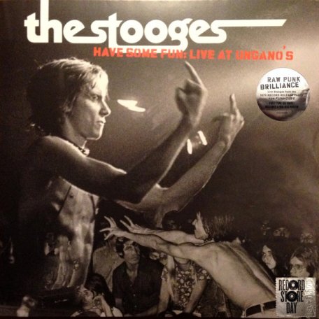 Виниловая пластинка The Stooges LIVE AT UNGANOS (Grey/White Splattered vinyl)