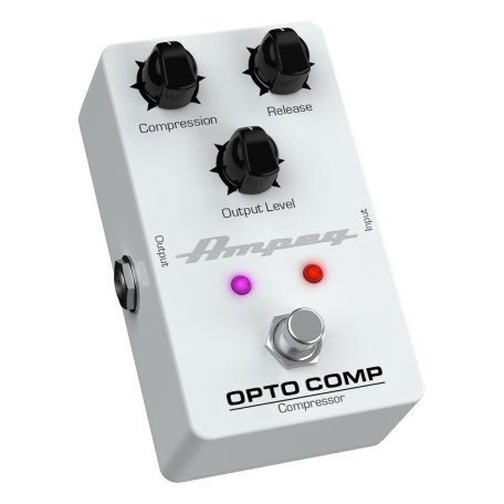 Педаль компрессор для бас-гитары Ampeg OPTO COMP Bass Compressor