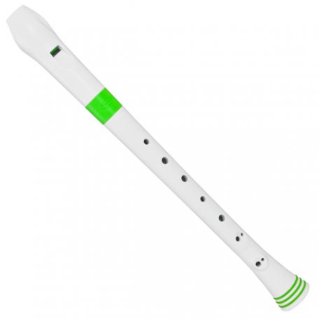 Блокфлейта сопрано NuVo Recorder White/Green барочная система