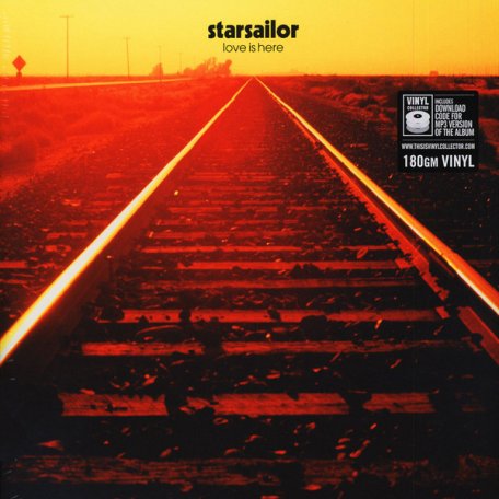 Виниловая пластинка Starsailor LOVE IS HERE (180 Gram/Gatefold)