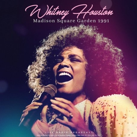 Виниловая пластинка Whitney Houston - Madison Square Garden 1991 (Black Vinyl LP)